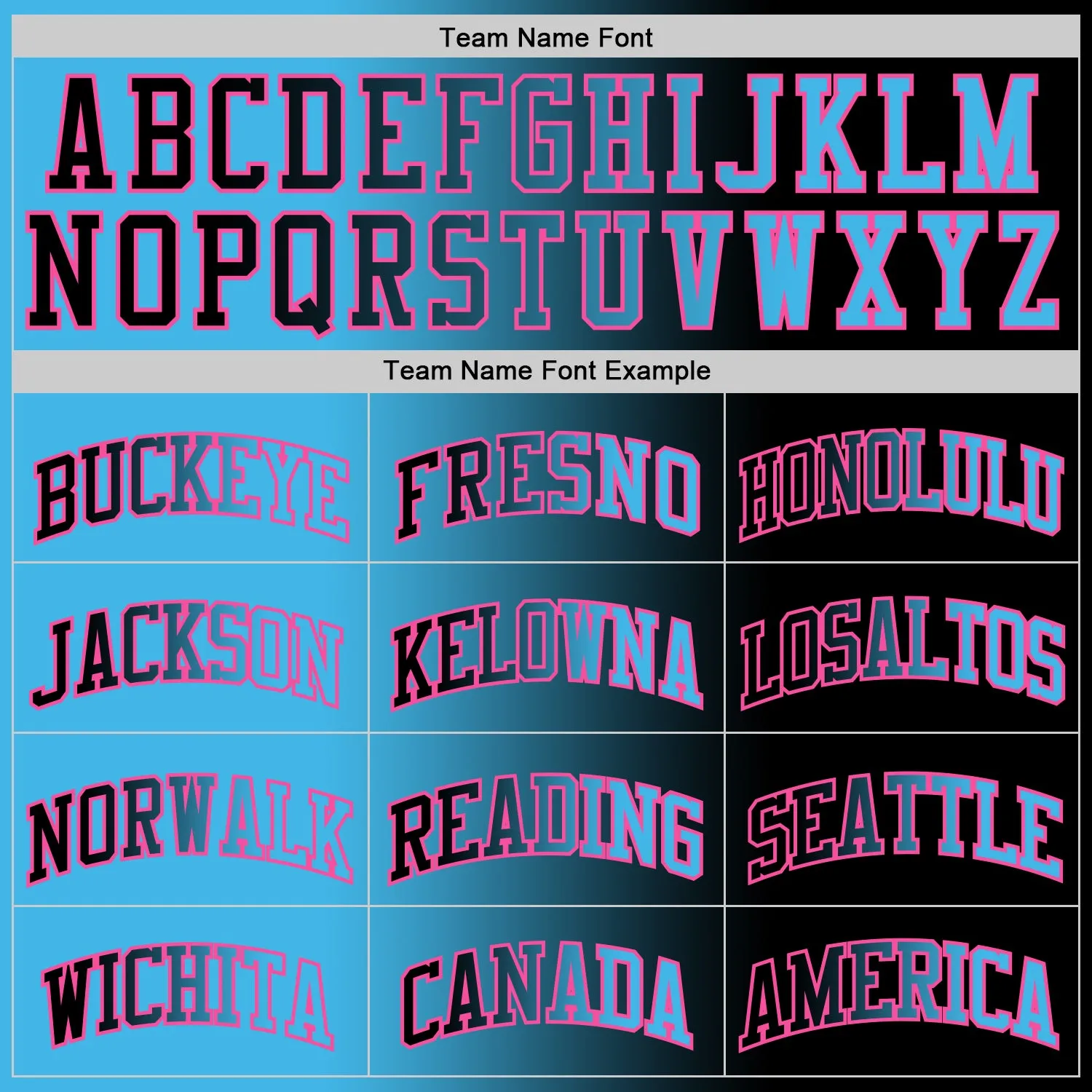 Custom Black Sky Blue-Pink Authentic Gradient Fashion Basketball Jersey