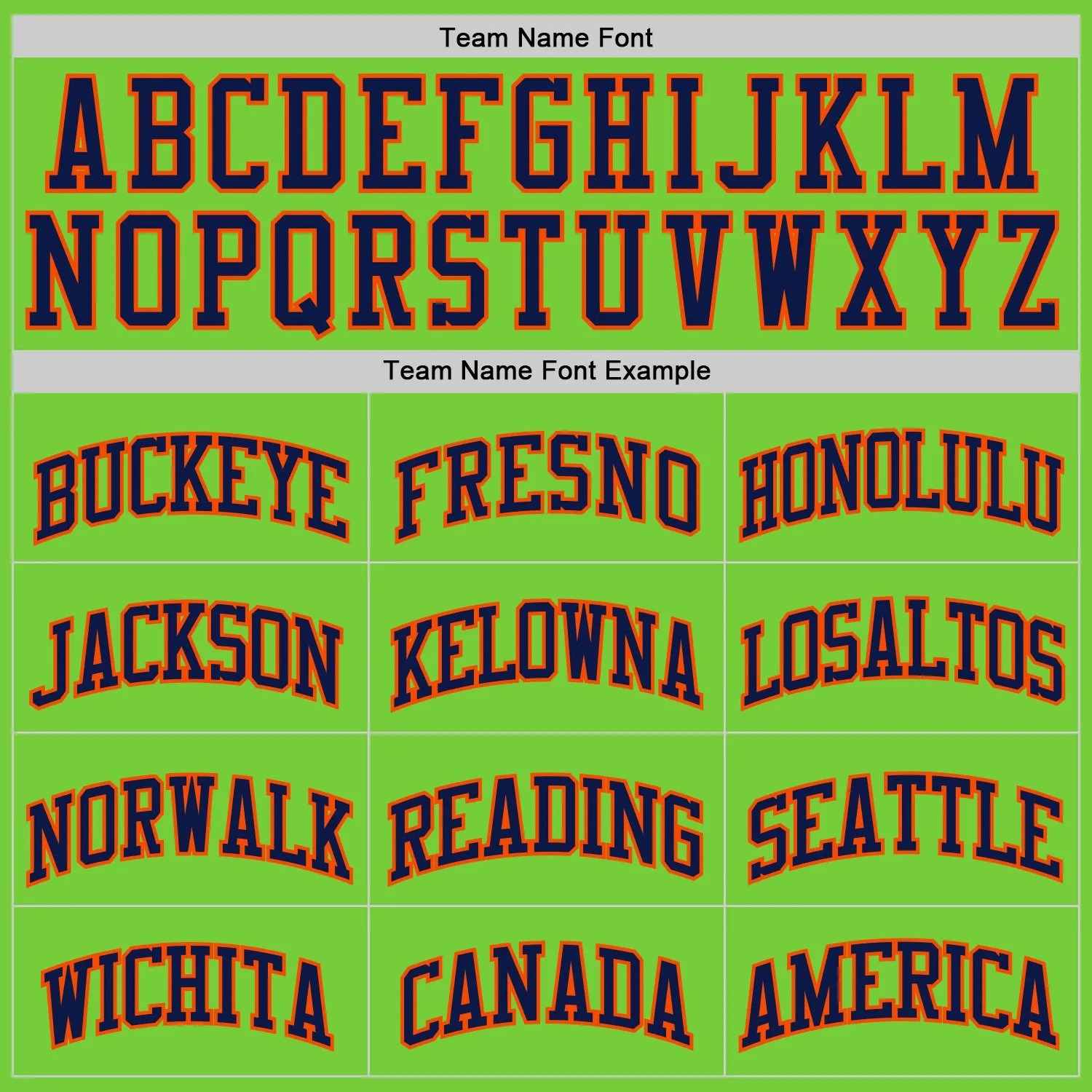 Custom Neon Green Navy-Orange Authentic Basketball Jersey