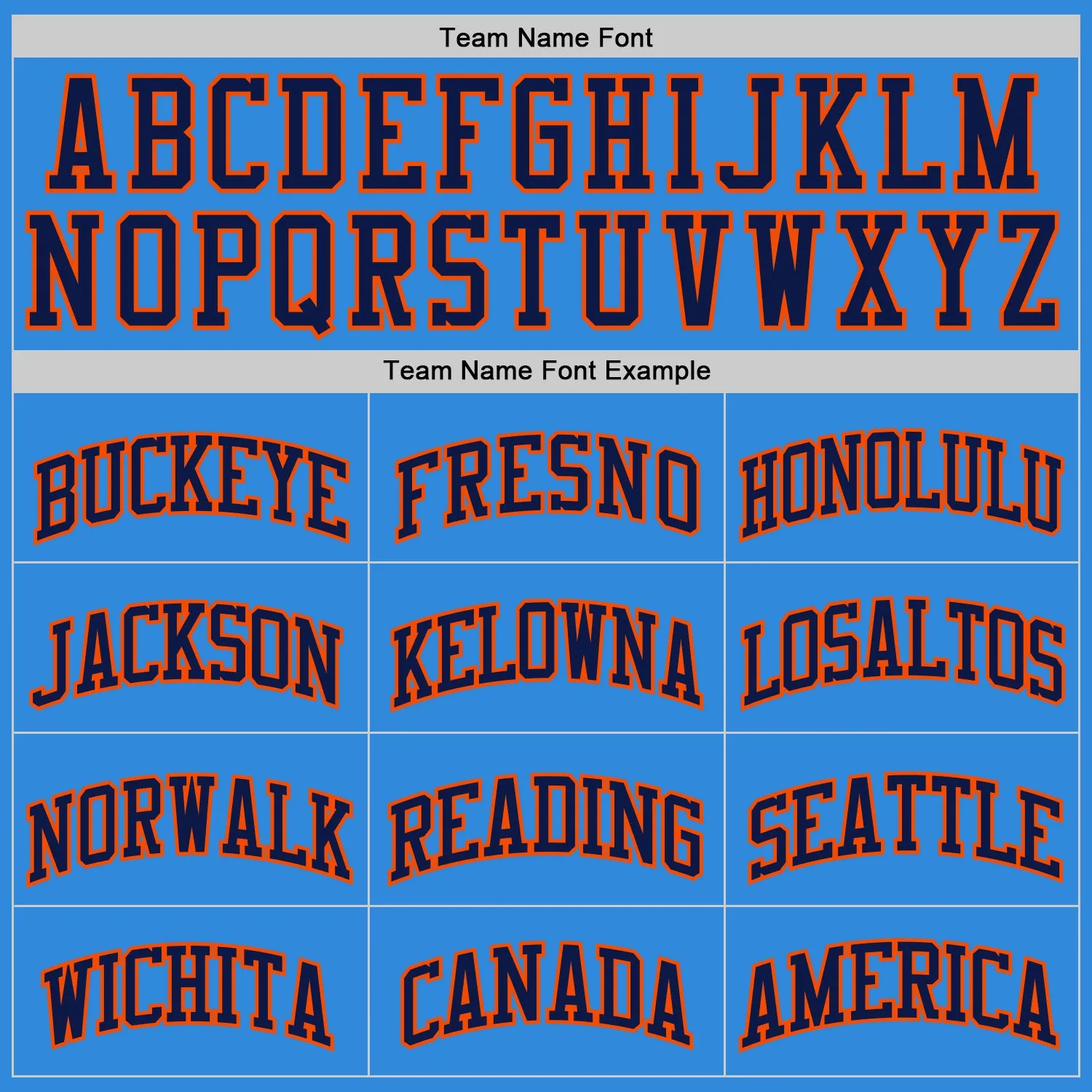Custom Powder Blue Navy-Orange Authentic Basketball Jersey