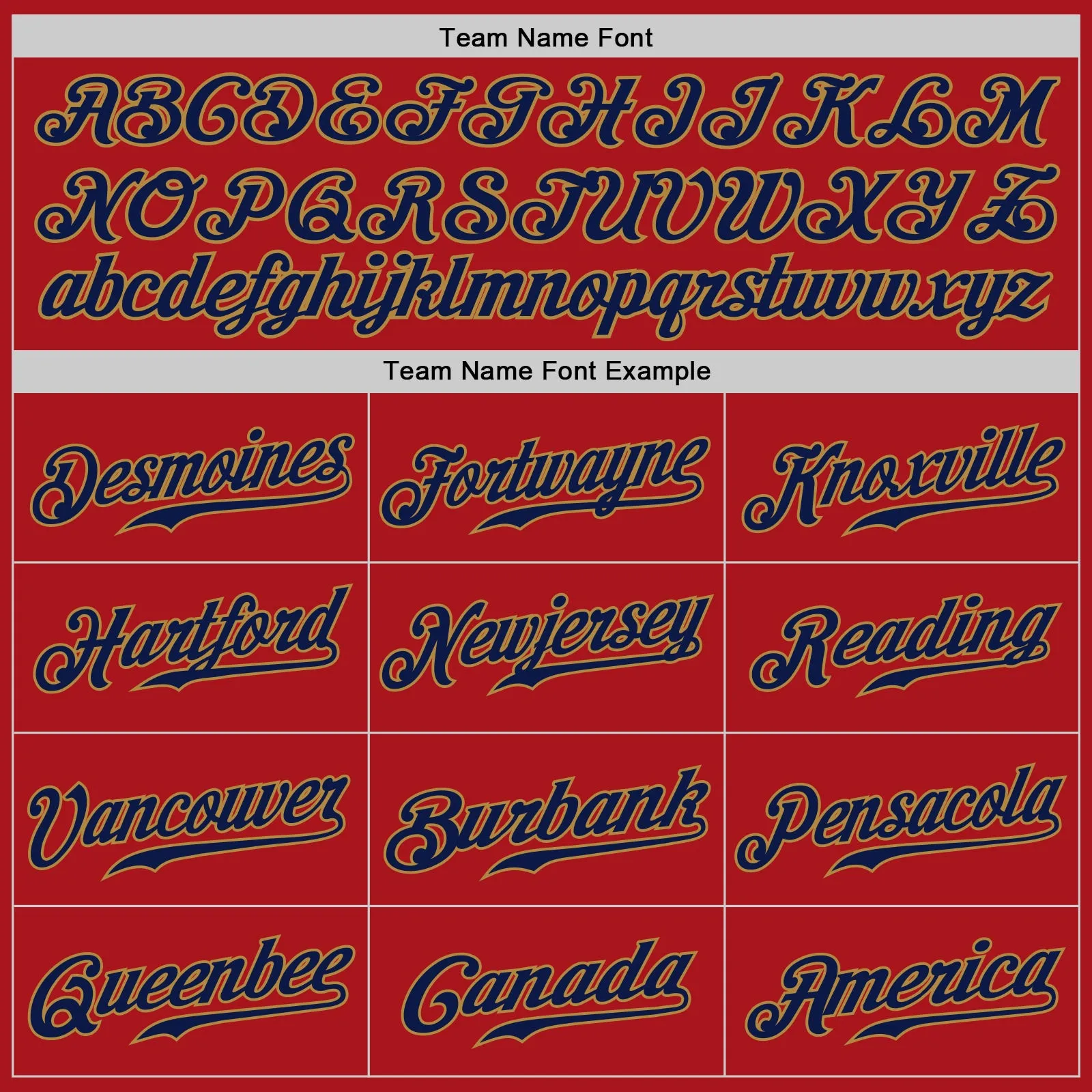 Custom Red Navy-Old Gold Authentic Baseball Jersey