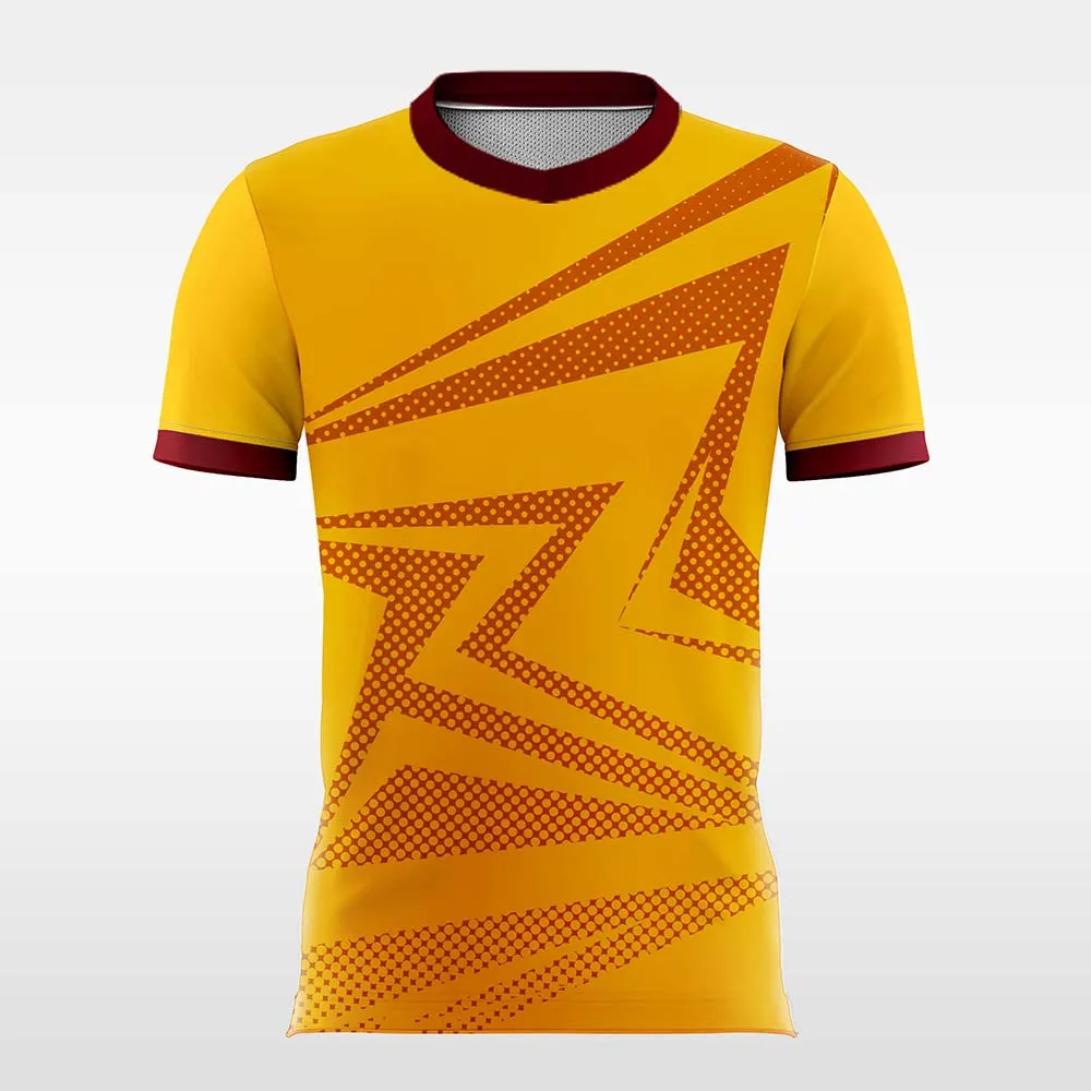 Hurricane-Customized Men's Sublimated Soccer Jersey