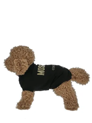 Moschino Logo Printed Jersey Dog T-Shirt