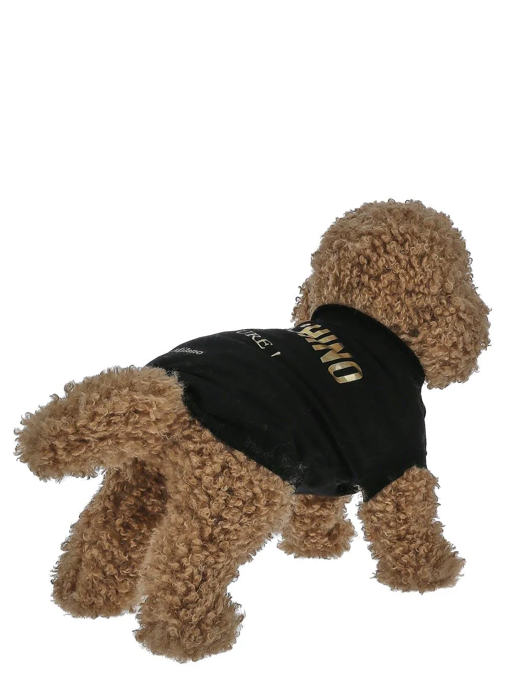 Moschino Logo Printed Jersey Dog T-Shirt