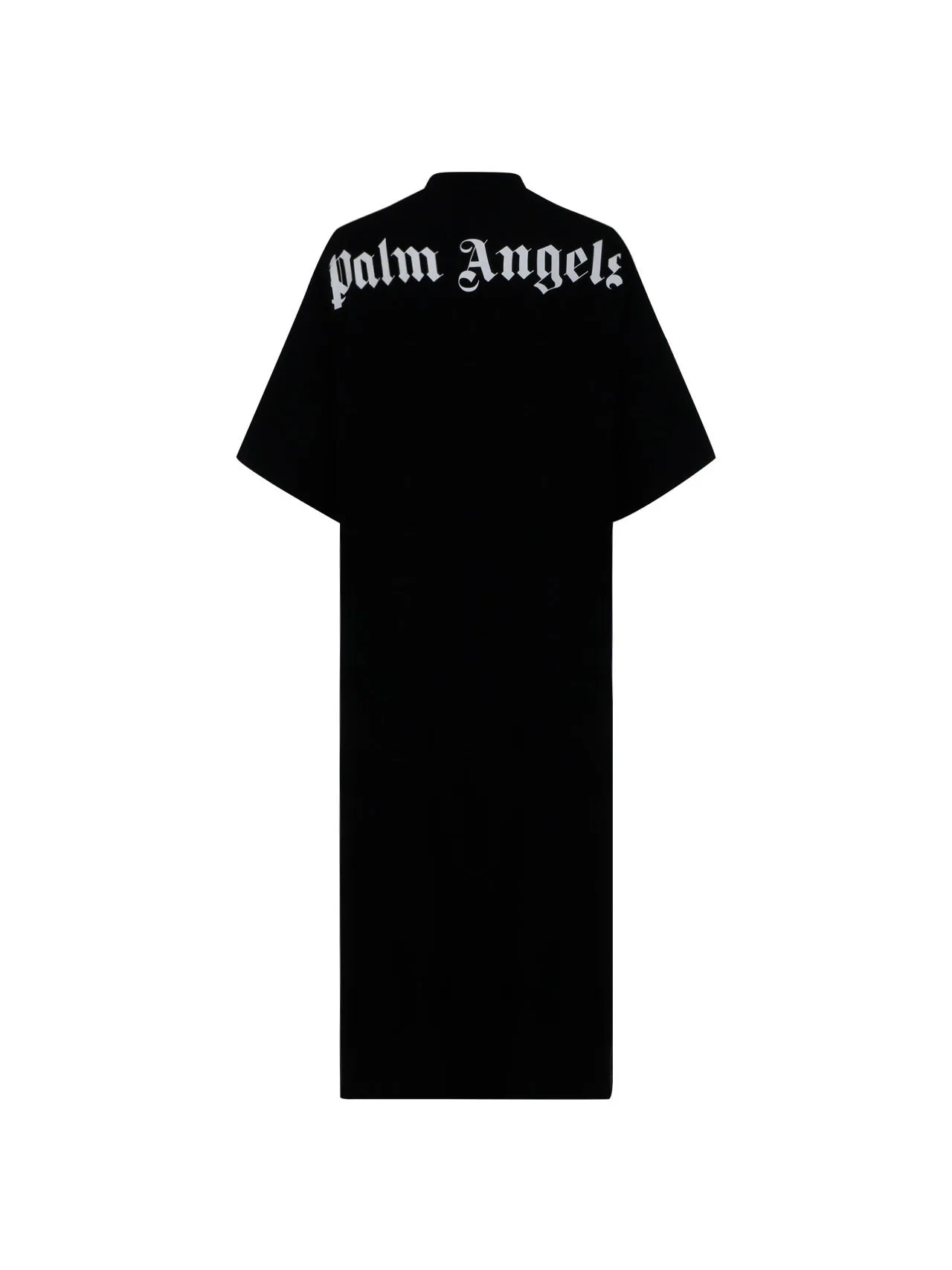 Palm Angels Logo Printed Jersey Knit T-Shirt Dress