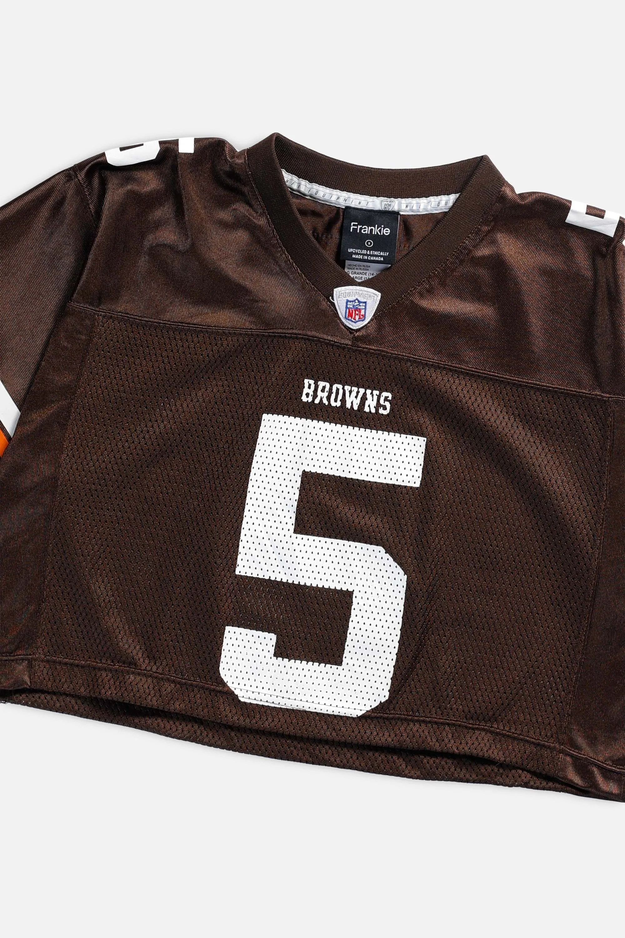 Rework Browns NFL Crop Jersey - S