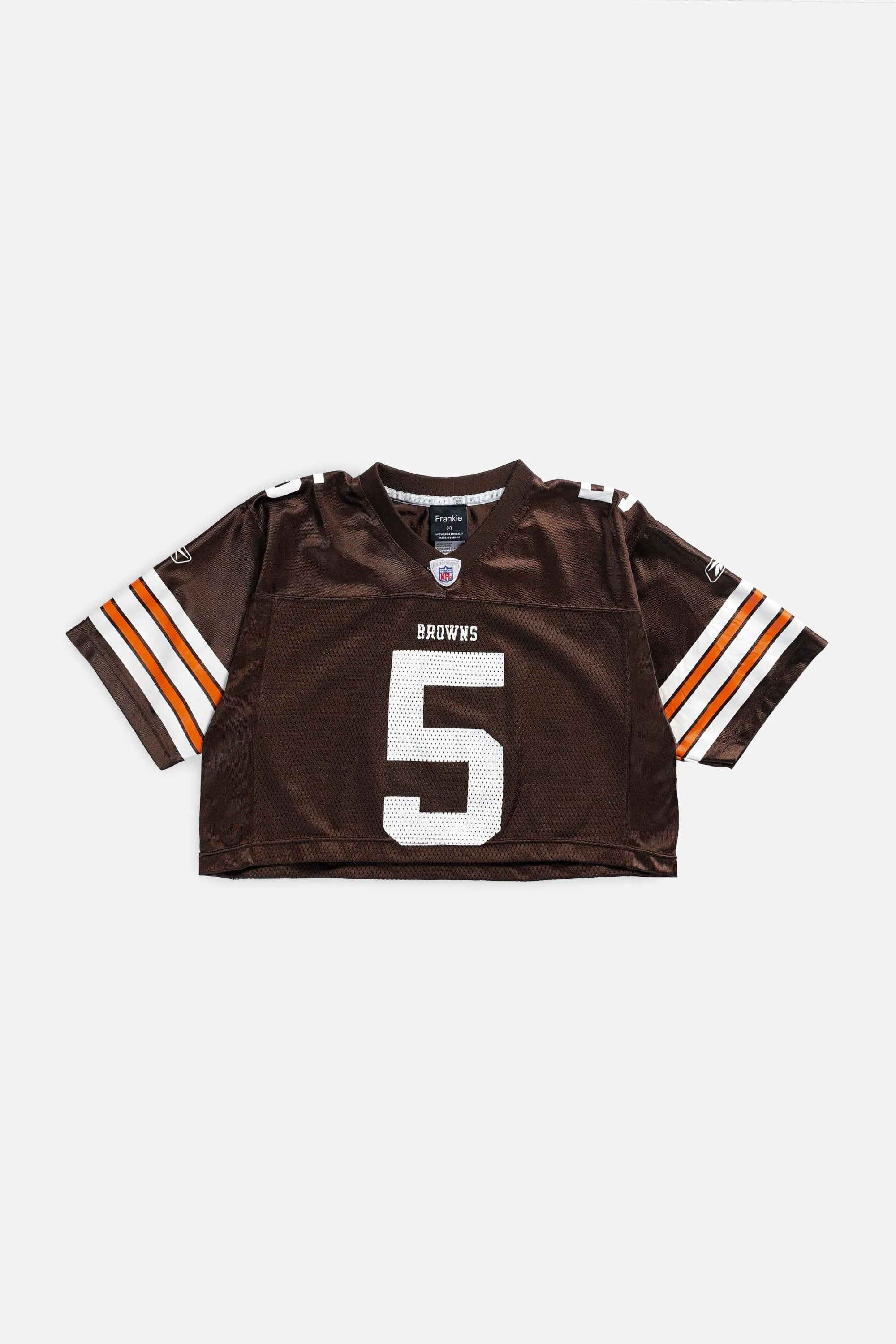 Rework Browns NFL Crop Jersey - S