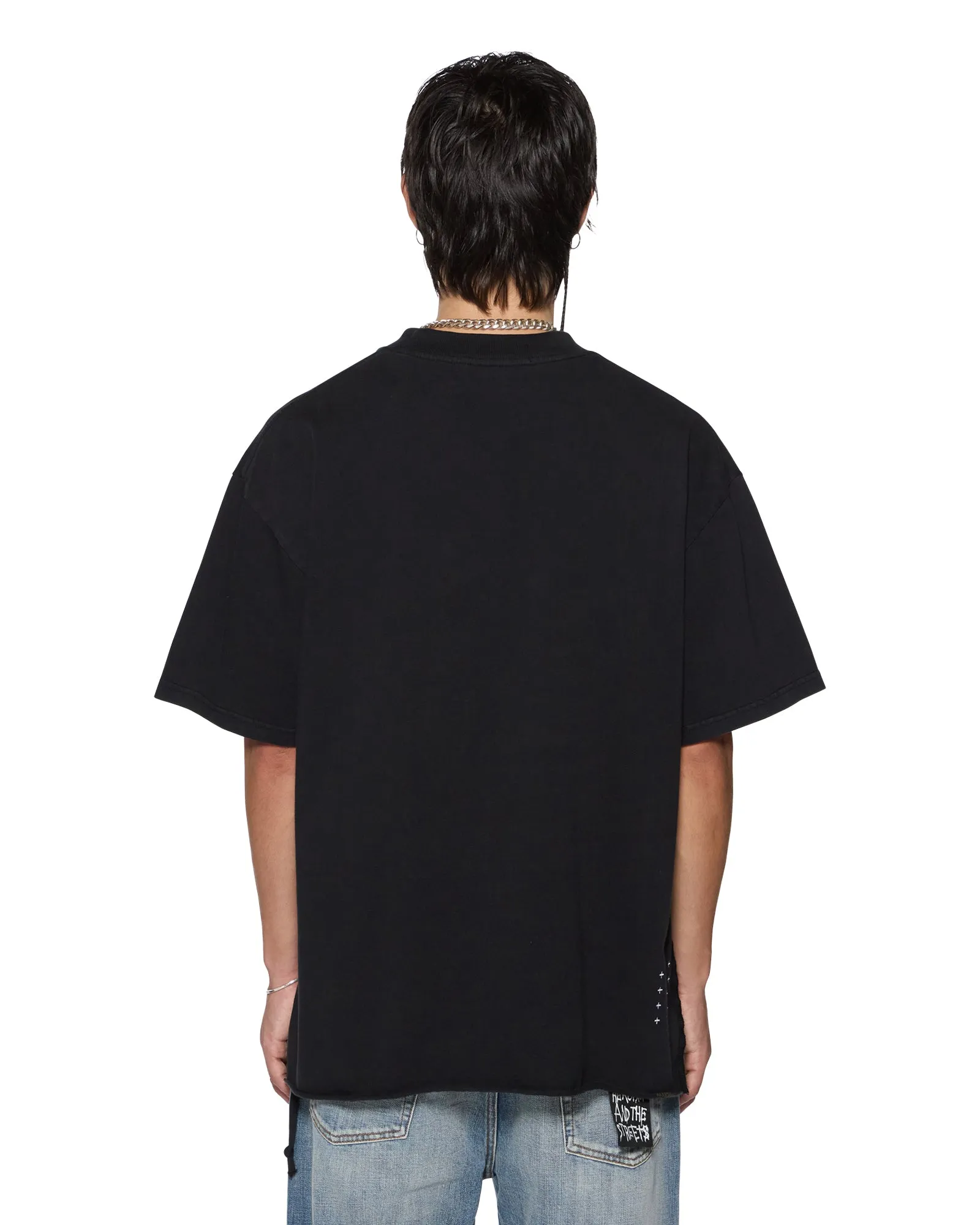 STAMP EKCESS POCKET SS TEE BLACK