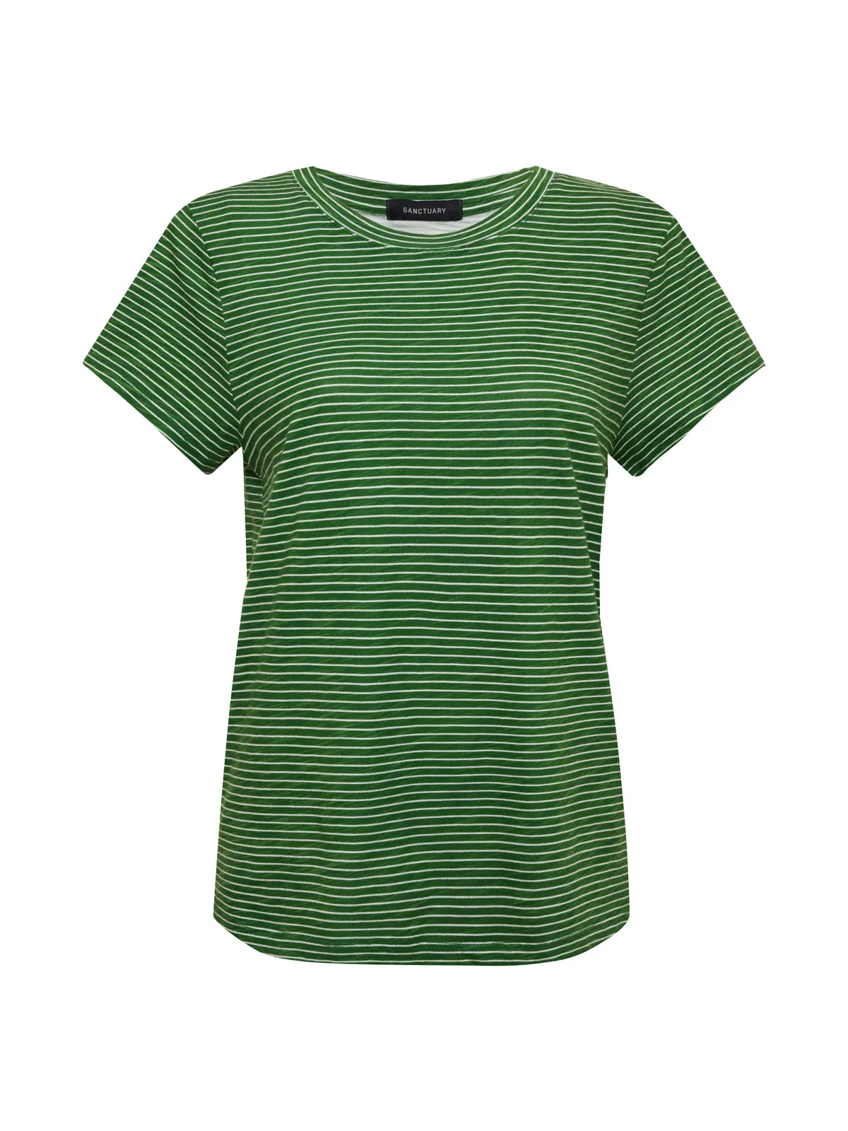 The Perfect Tee Palm / Chalk Stripe