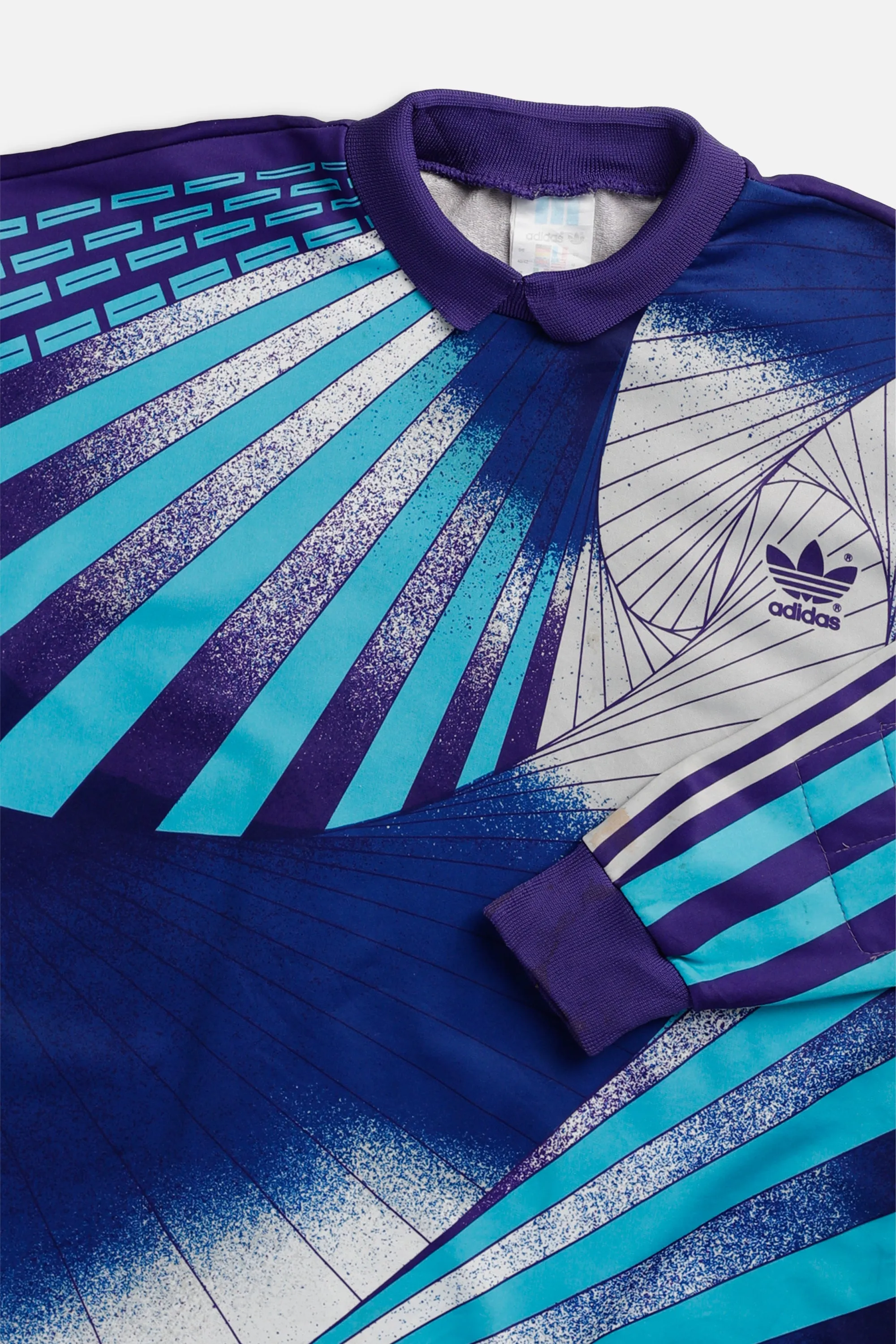 Vintage Adidas Long Sleeve Soccer Jersey - M